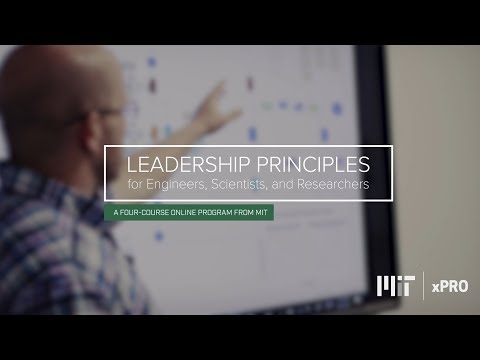 Leadership Principles for Engineers Scientists & Researchers