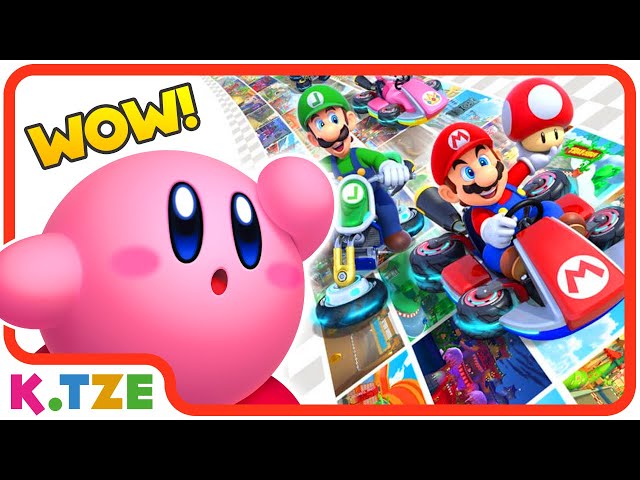 Kirby will Mario Kart spielen 🚗😍 Super Mario Odyssey Story