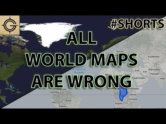All World Maps Are Wrong #shorts