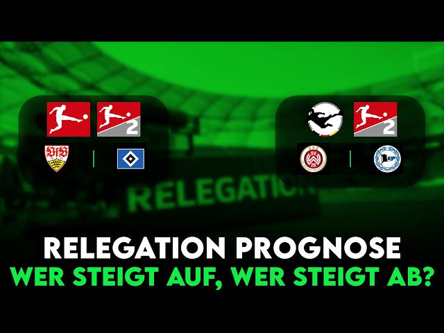 Relegation Prognose | Stuttgart - Hamburger SV | Wiesbaden - Bielefeld | Tipps & Vorschau