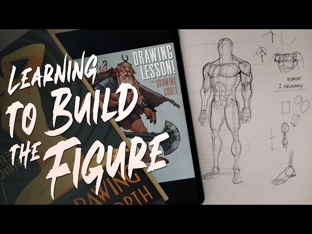 Learning To Draw The Figure From Imagination | Build Up Muscles - Loomis - Comics - Manga