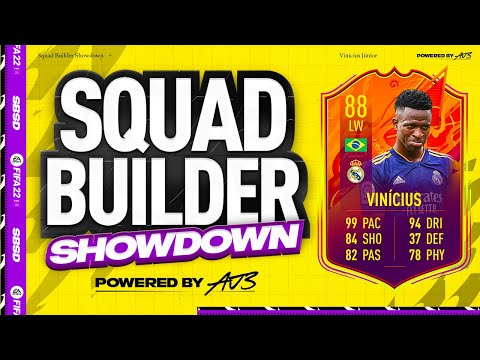 Fifa 22 Squad Builder Showdown!!! HEADLINERS VINICIUS JR!!!