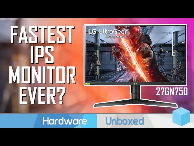 LG 27GN750 Review, "1ms" IPS + 240Hz Refresh, The Best 1080p Gaming Monitor?