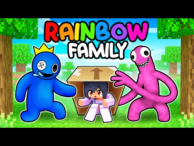 Adopted by the RAINBOW FRIENDS In Minecraft!