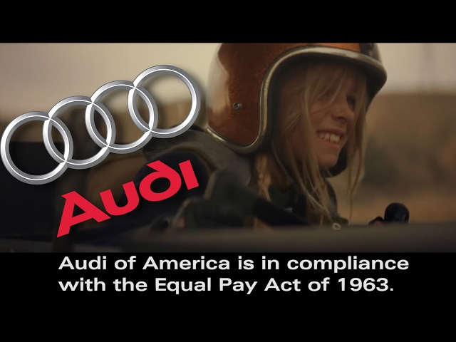 Audi Debunks its "Daughter" Wage Gap Car Commercial - Response