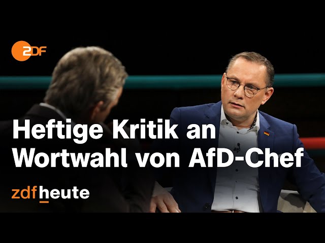 AfD-Chef Chrupalla wird "Inkompetenz" vorgeworfen | Markus Lanz vom 07. Dezember 2023