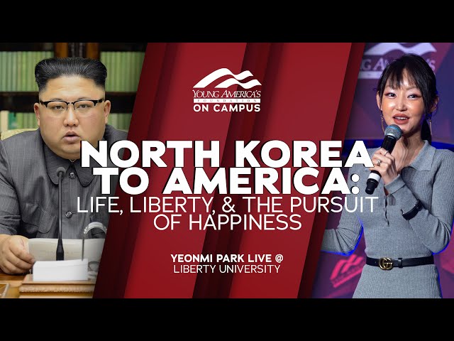 From North Korea to America: Life, Liberty, and the Pursuit of Happiness | Yeonmi Park LIVE
