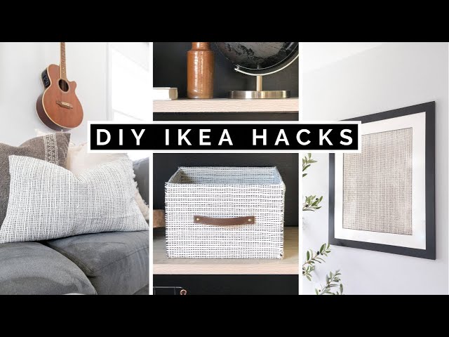 DIY IKEA HACKS | 3 DIY HOME DECOR IDEAS FROM ONE IKEA ITEM FOR ONLY $10!
