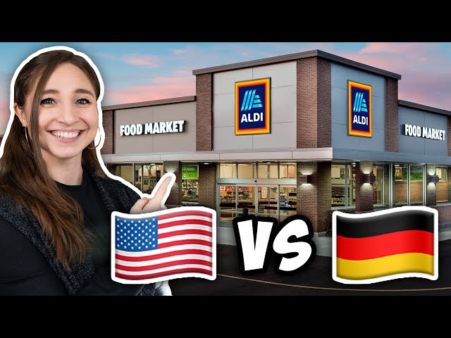 ALDI in the USA vs. GERMANY! | Feli from Germany