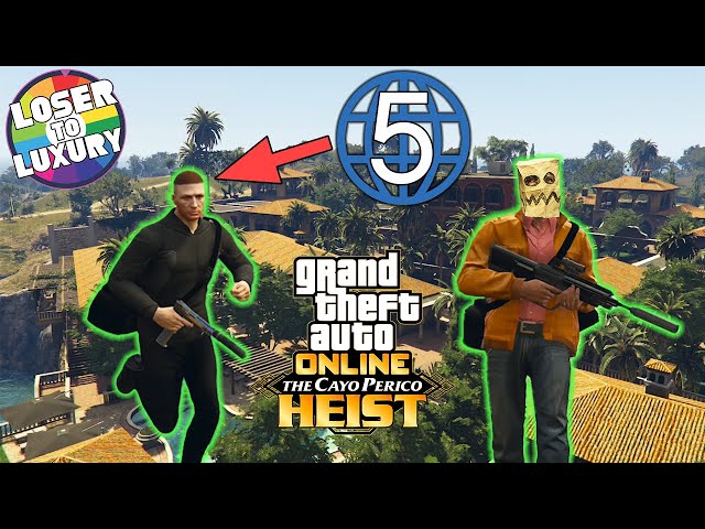 I Played the Cayo Perico Heist With a LOW LEVEL in GTA 5 Online | GTA 5 Online Loser to Luxury EP 47