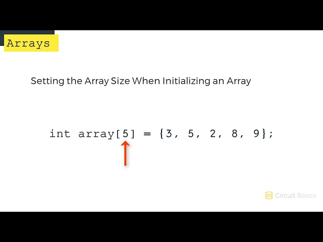 How to Use Arrays in Arduino Programs - Ultimate Guide to the Arduino #17