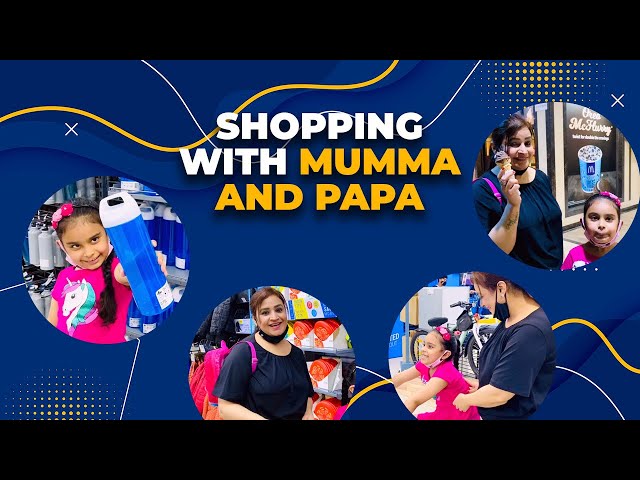 Shopping with Mumma and Papa 🛍 | KASHVI ADLAKHA