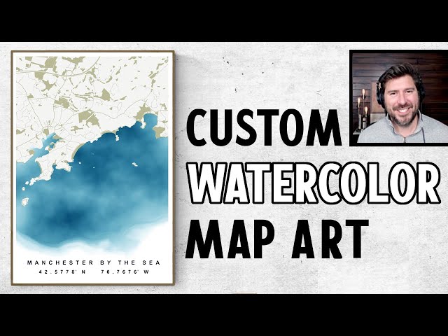 Inkscape Tutorial: How to Make Watercolor Map Art with OpenStreetMap Data