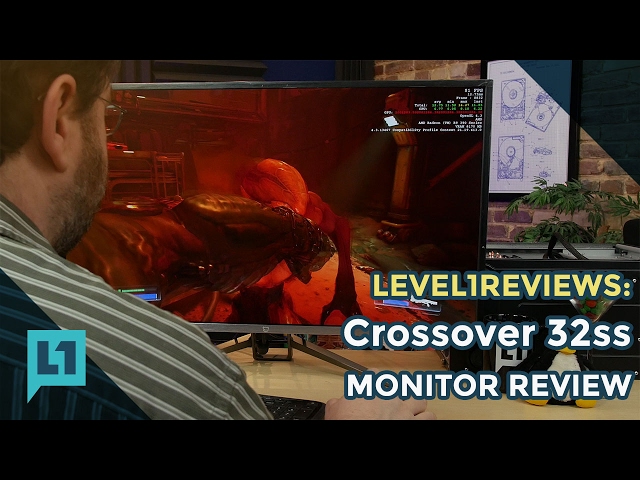 Crossover 32SS Monitor Unboxing, Testing, Play Test, and Review