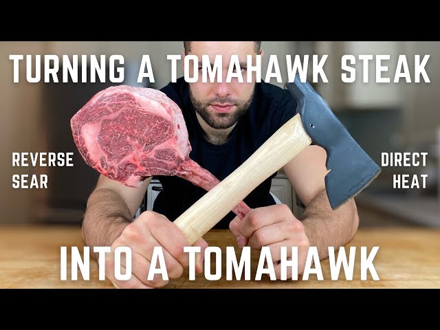 Turning a Tomahawk (steak) into a Tomahawk - Reverse Sear vs. Direct Heat