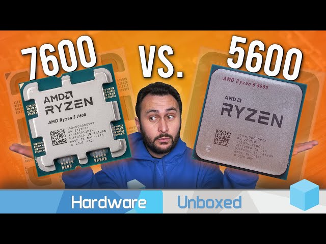 CPU & GPU Scaling Benchmark, Ryzen 5 7600 vs. Ryzen 5 5600: Is Zen 4 Worth It?