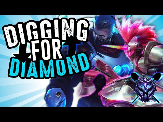 PREDATOR HECARIM IS THE MOST FUN JUNGLER!! - Digging for Diamond - League of Legends