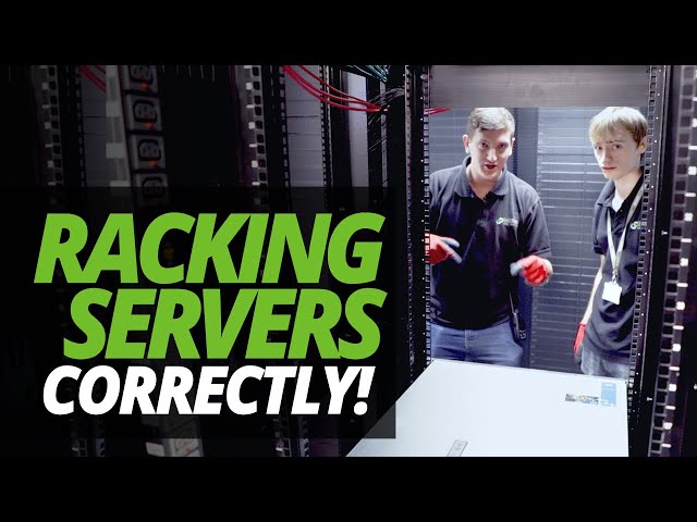 A DAY in the LIFE of the DATA CENTRE | RACKING SERVERS with ASH & JAMES!