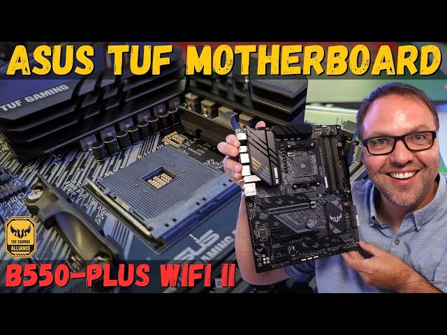 Asus Tuf Gaming B550-Plus WiFi II Motherboard Overview - A Closer Look