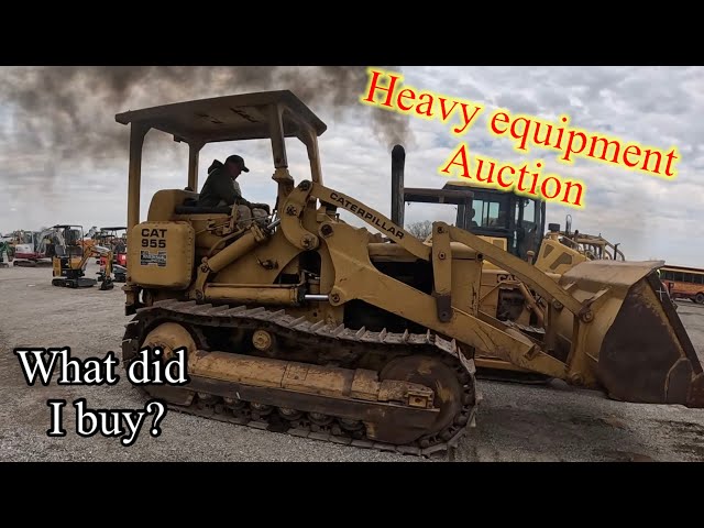 We find all kinds of cool things at this local heavy equipment and truck auction!