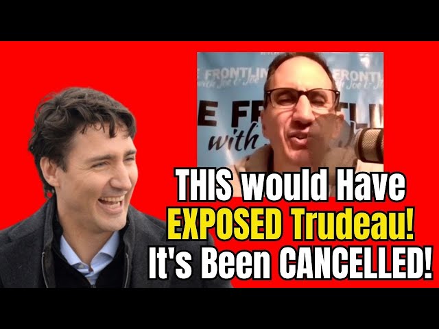 CANCELLED! This Would Have EXPOSED Trudeau for Who He Truly Is!