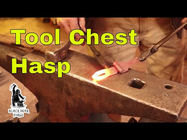 Dutch tool chest hasp