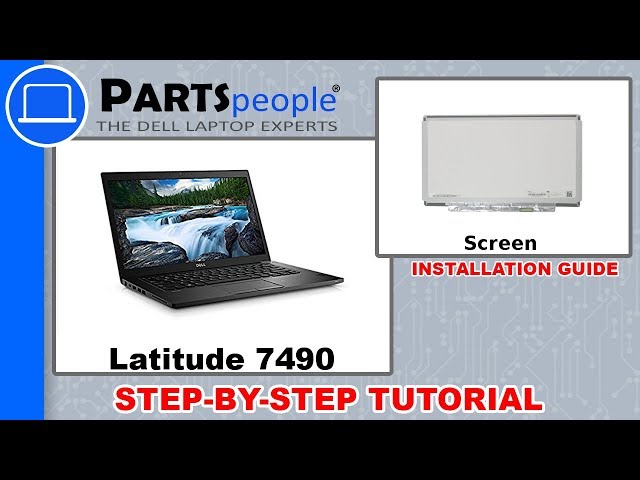 Dell Latitude 7490 (P73G002) Screen How-To Video Tutorial