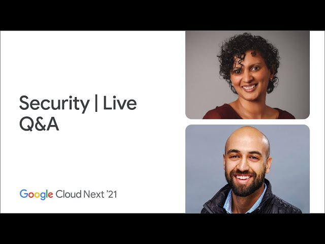 Live Q&A: Security