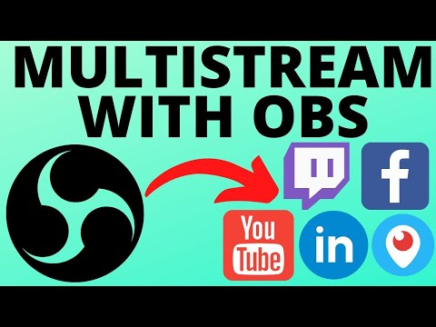 How to Multistream on OBS for Free - Stream to Multiple Platforms on OBS Studio