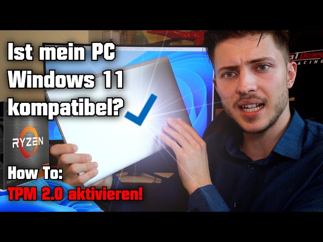 Ist mein PC Windows 11 kompatibel? How To 🤔 TPM 2.0 Modul mit Intel & AMD aktivieren! #pchealthcheck