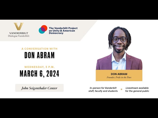 A Conversation with Don Abram