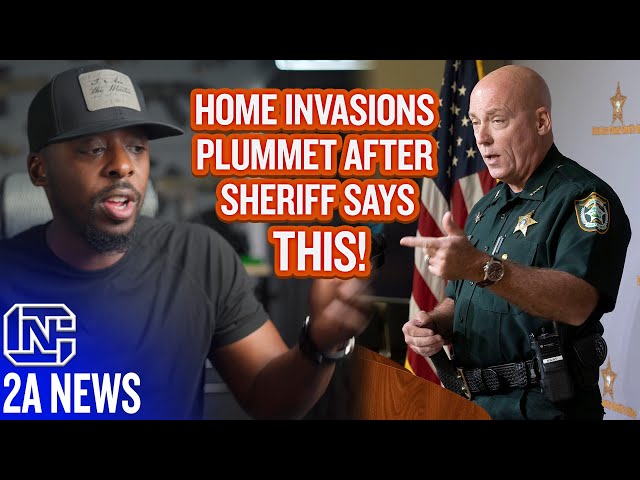 Home Invasions Plummet After Florida Sheriff Says Shoot Home Invaders To Save Tax Payers Money