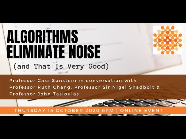 Algorithms Eliminate Noise and That Is Very Good