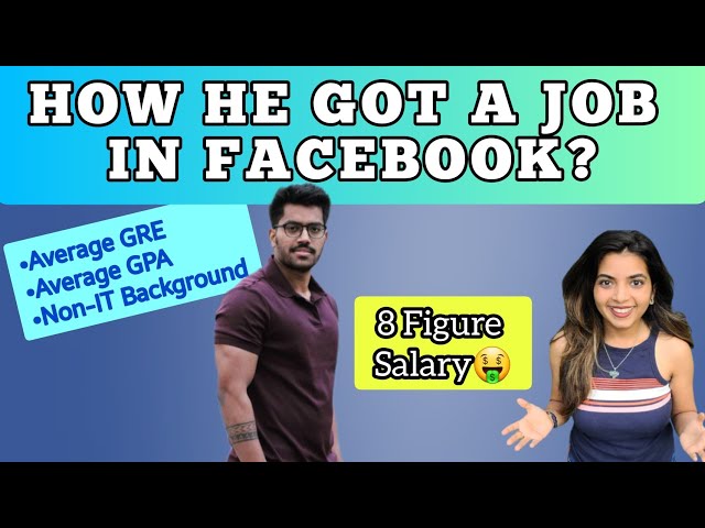 MS in USA to Software Engineer at Meta (Facebook) | HOW TO GET JOB IN FACEBOOK?