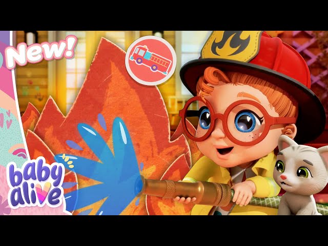 The Babies Become Firefighters 🔥 BRAND NEW Baby Alive Episode 🧑‍🚒 Family Kids Cartoons