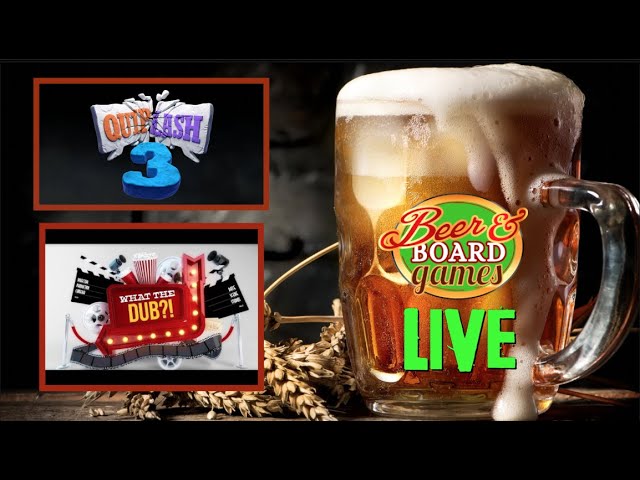 LIVE Beer and Omicron Games (What The Dub and Jackbox)