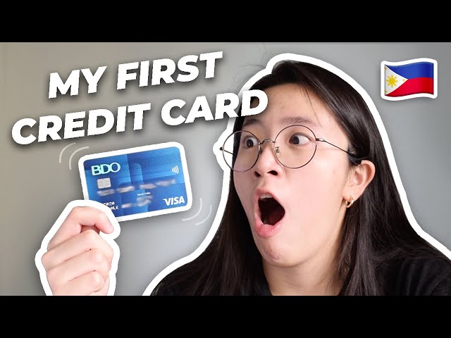 💳 How I got a Credit Card as a Student Philippines | Credit Cards for Beginners | BDO Visa Classic