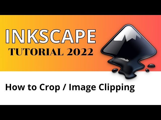 How to Crop an Image using Inkscape