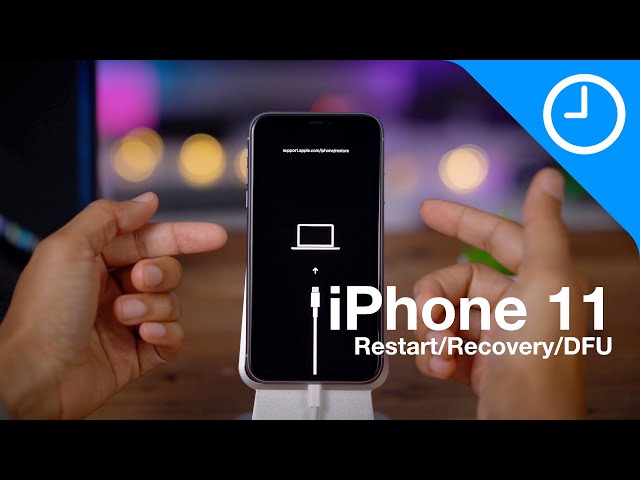 iPhone 11 & 11 Pro: how to force restart, recovery mode, DFU mode, etc.