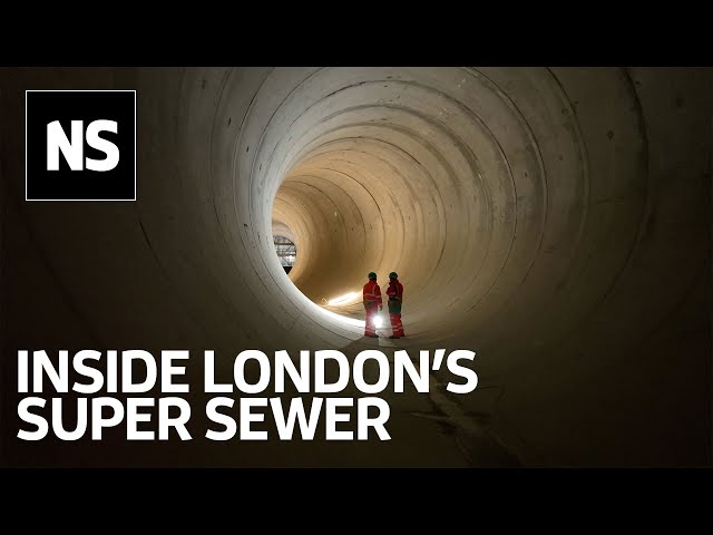 Inside London's super sewer: The tunnel designed to keep sewage out of the Thames