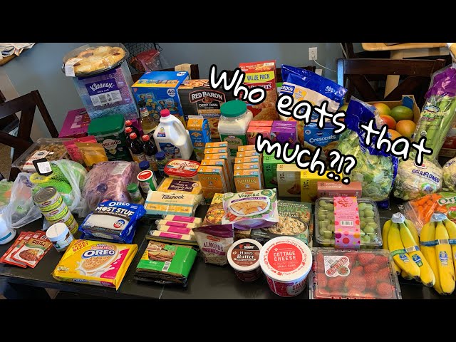 Budget Busting Grocery Haul