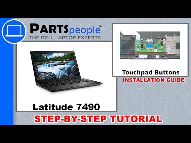Dell Latitude 7490 (P73G002) Touchpad Buttons How-To Video Tutorial