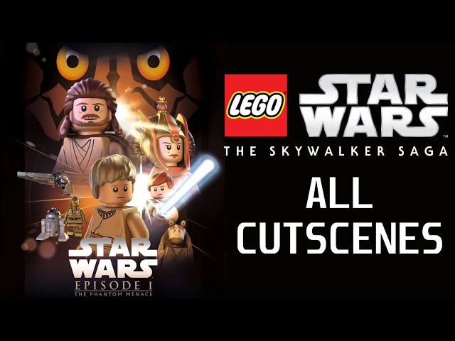 LEGO Star Wars The Skywalker Saga Episode : The Phantom Menace All Main Story Cutscenes & Dialogues