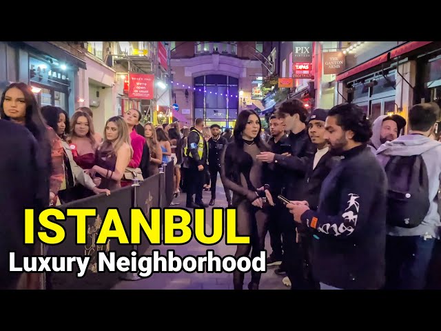 Istanbul, Turkey 🇹🇷 Nightlife of Turkish Girls and Boys