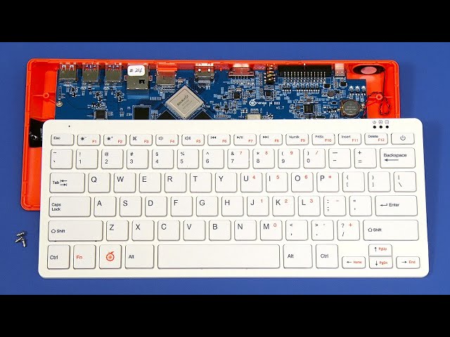 Orange Pi 800: ARM Keyboard Computer