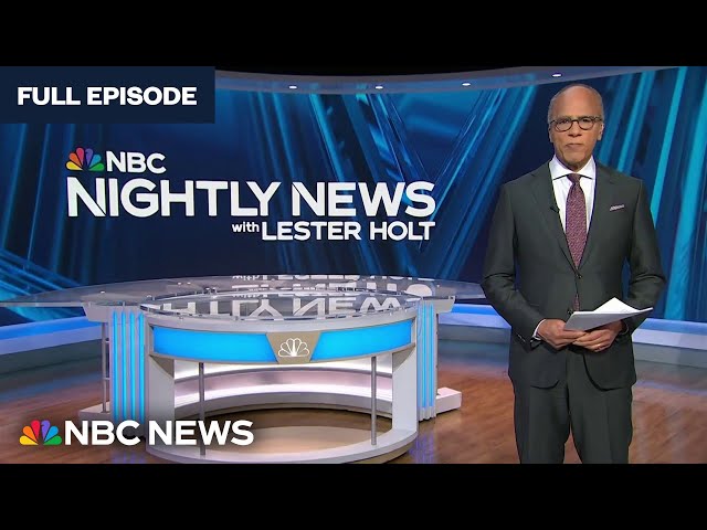 Nightly News Full Broadcast - April 22