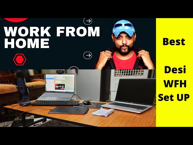 Best Work from Home Set up | Desi WFH set up | How to do work from home #Workfromhome #DesiJugaad