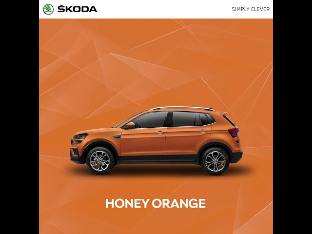 The All new ŠKODA KUSHAQ in 5 exciting colors