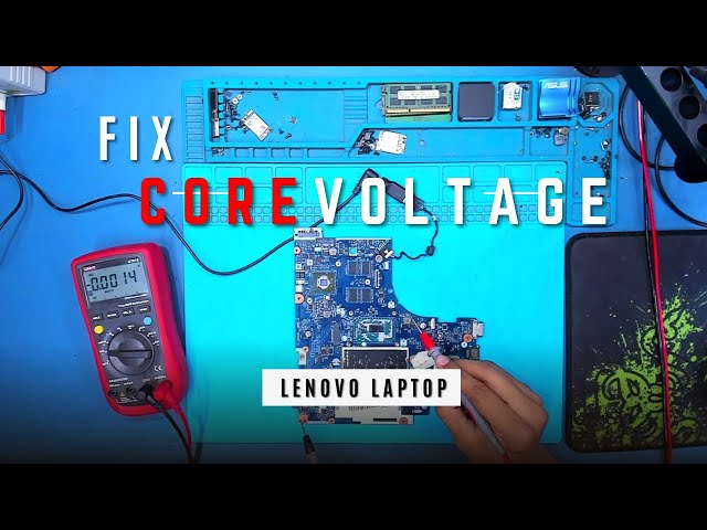 How to Fix Core Voltage Problem In Laptop | English Subtitle | eFix