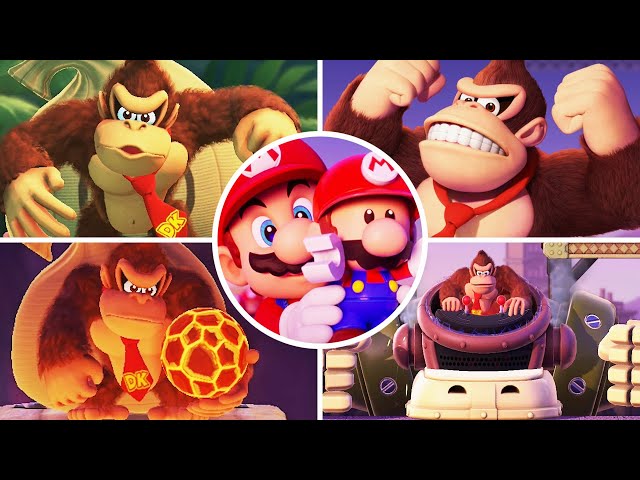 Mario vs. Donkey Kong (Switch) - All Boss Fights & Endings